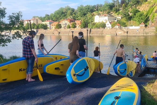 SUP – Paddleboard: Tour in the Centre of Prague