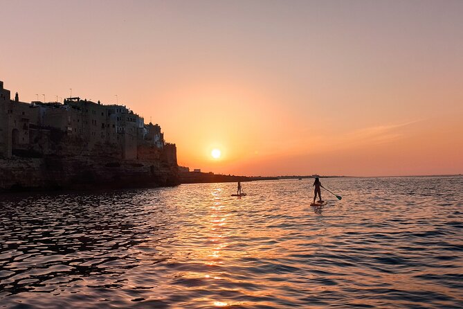 SUP Ride to the Polignano a Mare Caves