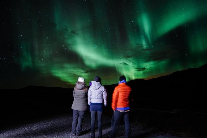 Supersaver: Golden Circle Afternoon Tour and Northern Lights Adventure by Minibus From Reykjavik