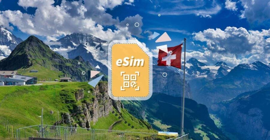 Switzerland/Europe: Esim Mobile Data Plan