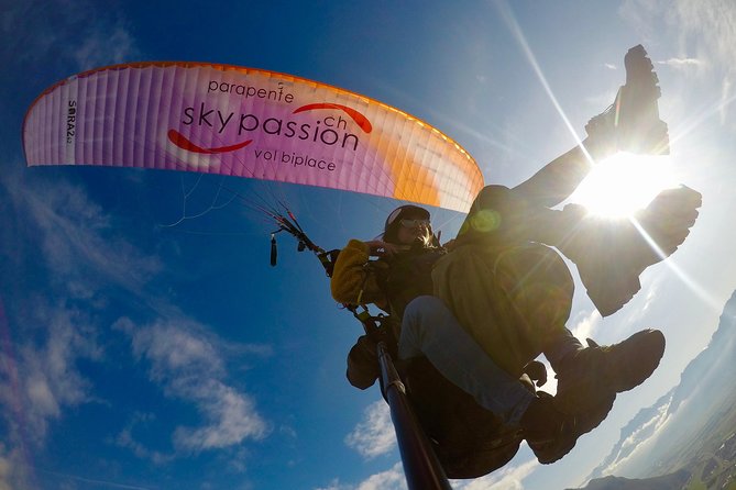 Tandem Paragliding Experience From Sonchaux (Mar )