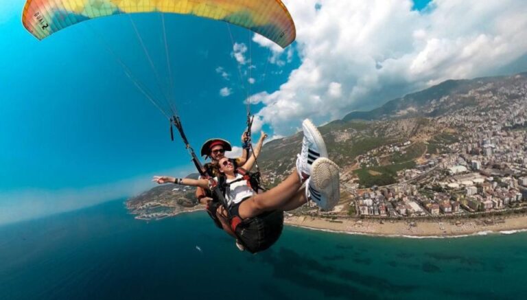 Tandem Paragliding in Alanya From 700 Meters