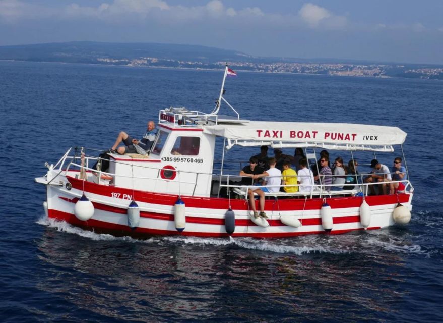 1 taxi boat to kosljun island monastery island Taxi Boat to Košljun Island (Monastery Island)
