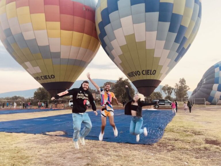 Teotihuacan: Hot Air Balloon & Full Teotihuacan