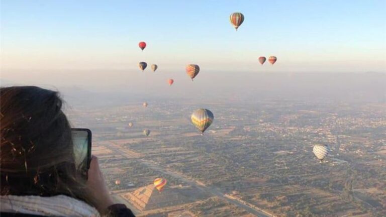 Teotihuacan Hot Air Balloon Tour From Mexico City