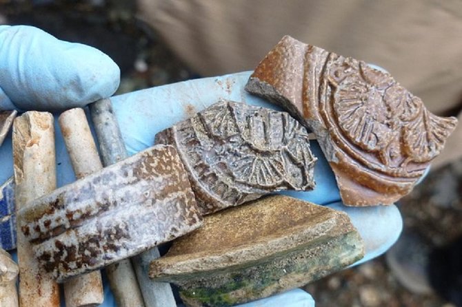 Thames Beachcombing - Inclusions in Thames Beachcombing Experience