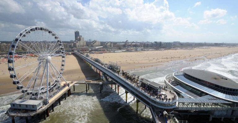 The Hague: the Pier Skyview Ticket With Drink and Snack