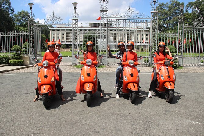 The Insiders Saigon With Female Ao Dai Riders Vespa 4,5 Hours