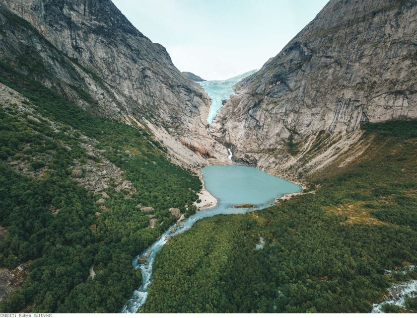 1 the spectacular briksdal glacier The Spectacular Briksdal Glacier