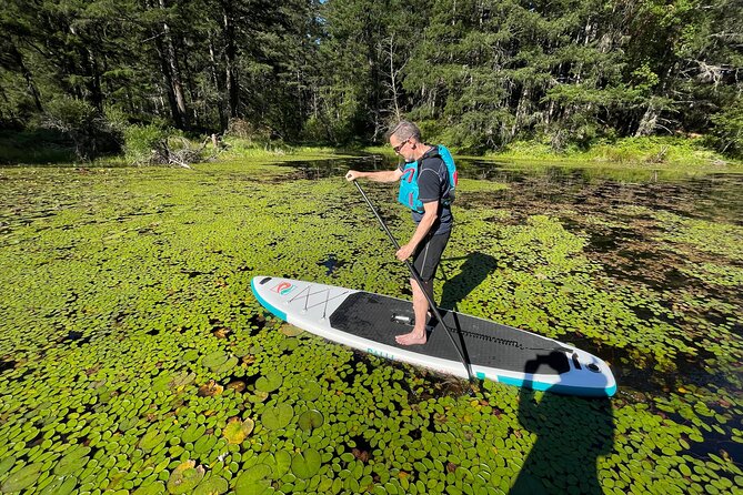 Thetis Lake Stand Up Paddle Boarding