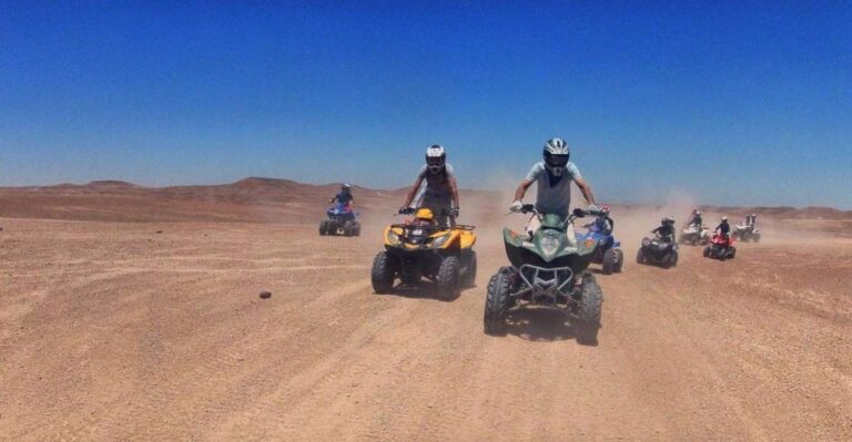 Thrilling Adventure: 2 Hours of Quad Biking in Agafay Desert