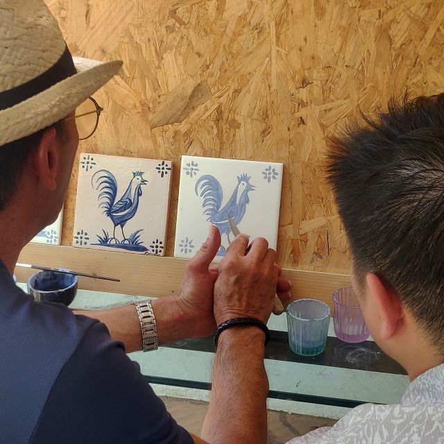 Tile Painting Workshop in the Algarve