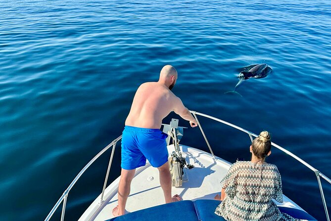 Tour on Boat Along the Coast of Benalmadena With a Lot of Sea Activities!!