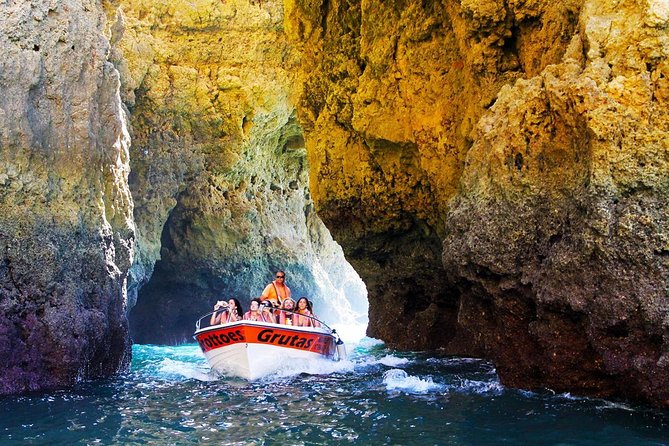 Tour to Go Inside the Ponta Da Piedade Caves/Grottos and See the Beaches – Lagos