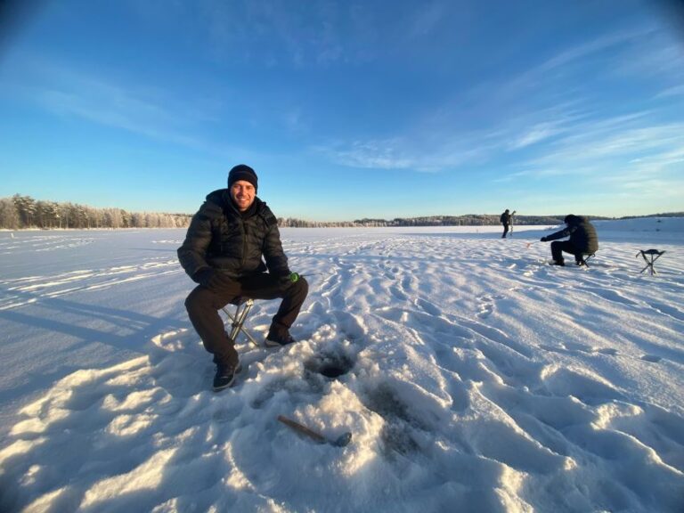 Traditional Ice Fishing Experience