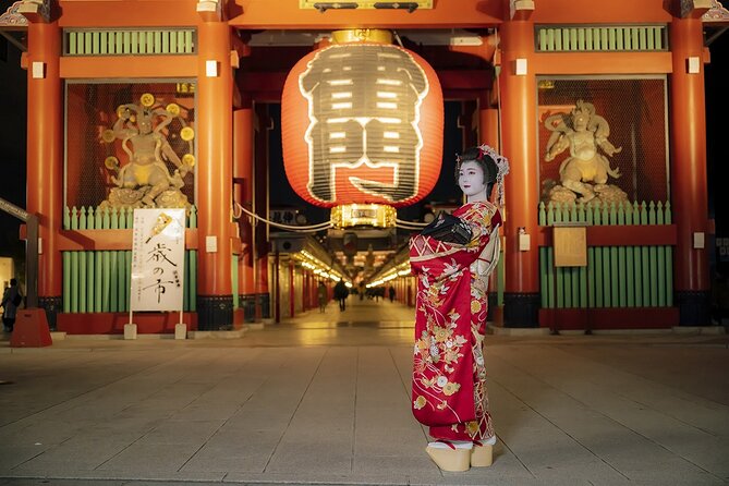 Traditional Japanese Dinner With Geisha Entertainment in Asakusa