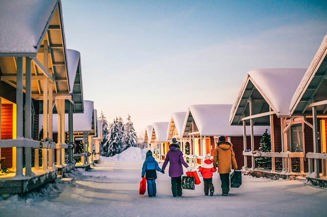 Trip to Arctic Circle, Santa Claus Village and Santas Reindeer