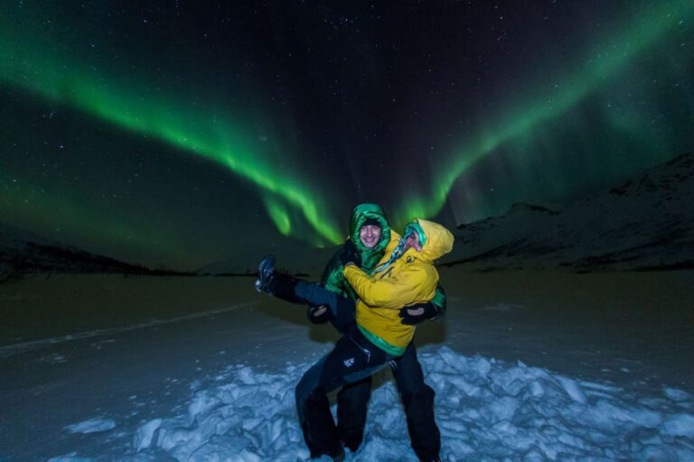 Tromsø: Northern Lights Chase With Free Photos