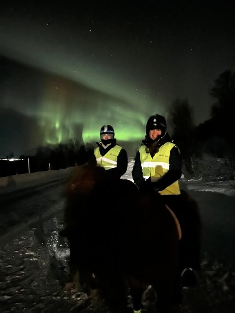 Tromsø: Northern Lights Horse Ride Photo Trip - Experience Itinerary