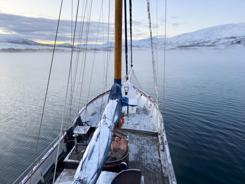 1 tromsoarctic fishing seafood fjord cruise on luxury yacht Tromsø:Arctic Fishing & Seafood Fjord Cruise on Luxury Yacht