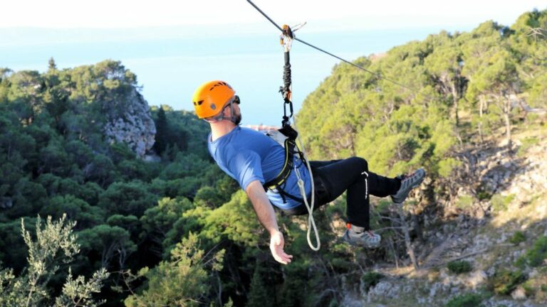 Tučepi: Zip Line Experience