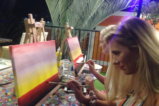 Tuesday Paint and Sip Art Sessions Brisbane