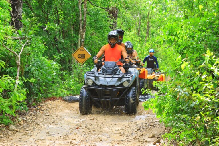 Tulum: ATV, Hidden Cenote, Rappel, Zipline Adventure