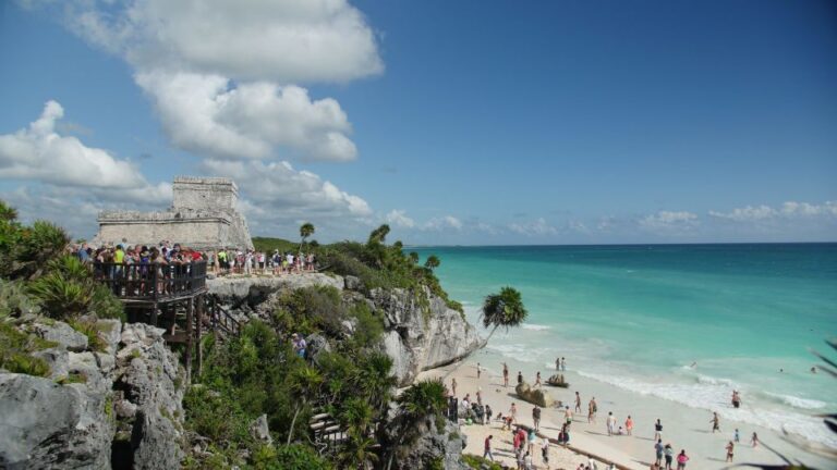Tulum: Mayan Ruins, Statue Ven a La Luz, and 4 Cenotes Tour