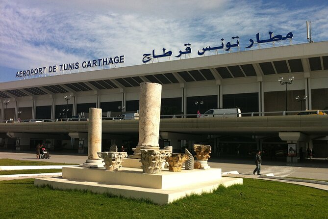 Tunis Carthage Airport Arrival/Departure Private Transfer