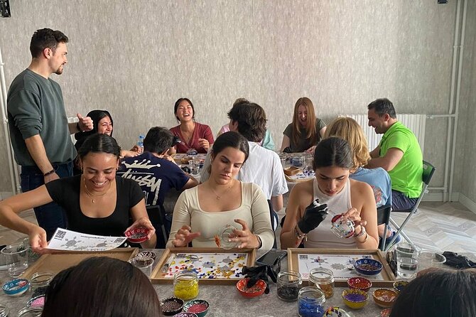 Turkish Mosaic Lamp Workshop With a Mosaic Lamp Artist