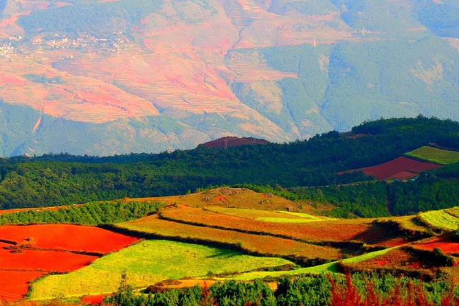 Two Days Colorful Private Tour From Kunming to Dongchuan Red Land