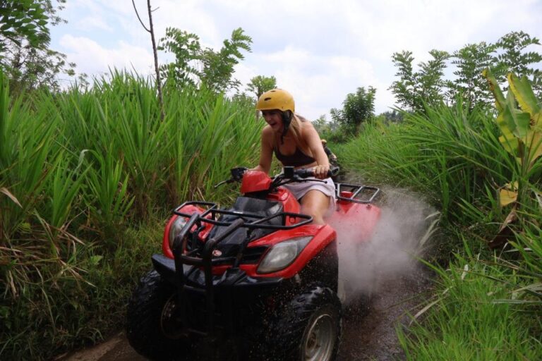 Ubud : ATV Quad Bike With Jungle Swing Experience