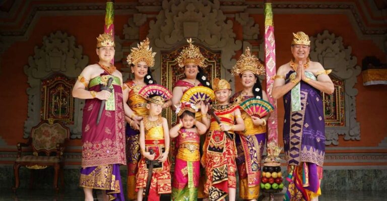 Ubud: Balinese Costume Photoshoot With Make up