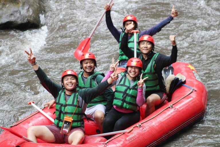 Ubud White Water Rafting With Lunch