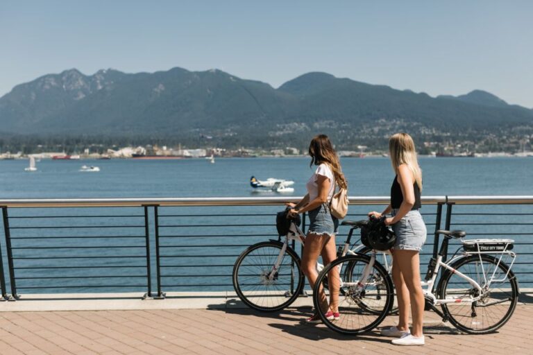 Vancouver: Half-Day City Highlights E-Bike Tour Age 16