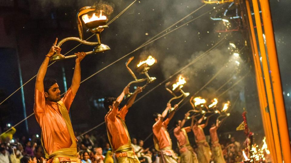 1 varanasi dasaswamedh ghat ganga arti kashi vishwanath Varanasi: Dasaswamedh Ghat - Ganga Arti - Kashi Vishwanath