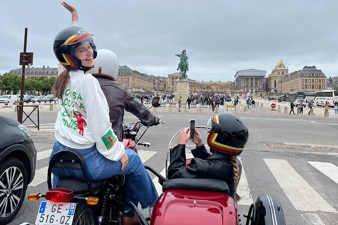 1 versailles half day sidecar tour Versailles : Half Day Sidecar Tour