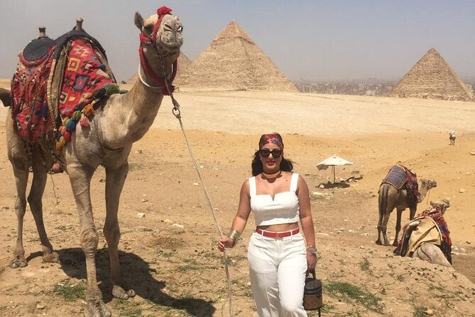 VIP Private Tour Giza Pyramids and Sphinx With Camel Ride &Lunch