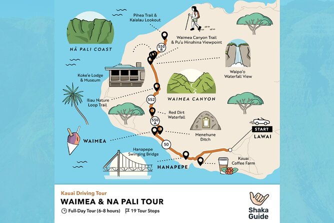 Waimea Canyon & Na Pali Driving Tour App