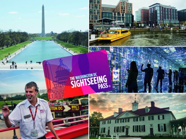 Washington DC Sightseeing Flex Pass: 15 Experiences in DC