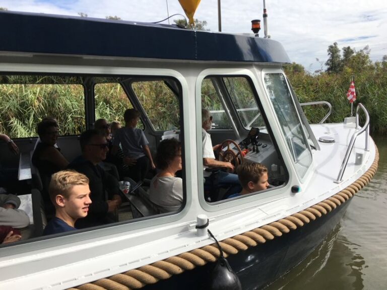 Werkendam: Boat Cruise and Biesbosch Museum Entry Ticket