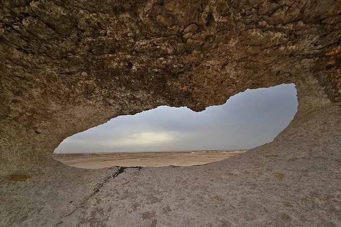 1 west of qatar mushroom rocks camel racing track richard serra West Of Qatar, Mushroom Rocks, Camel Racing Track, Richard Serra