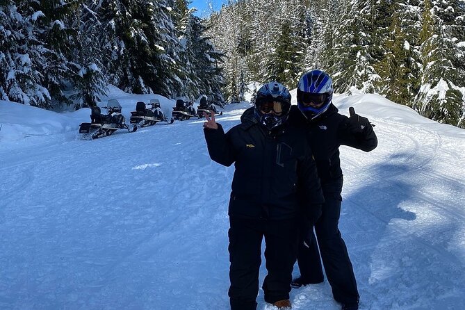 Whistler Cedar Forest Snowmobile Tour for Intermediate Riders