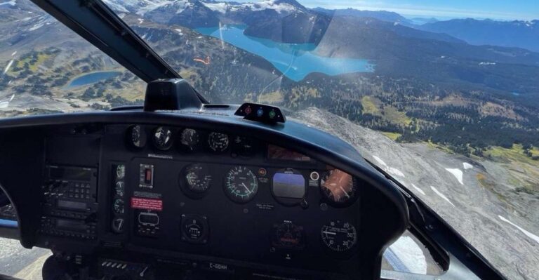 Whistler: Glacier Helicopter Tour Over Wedge Mountain