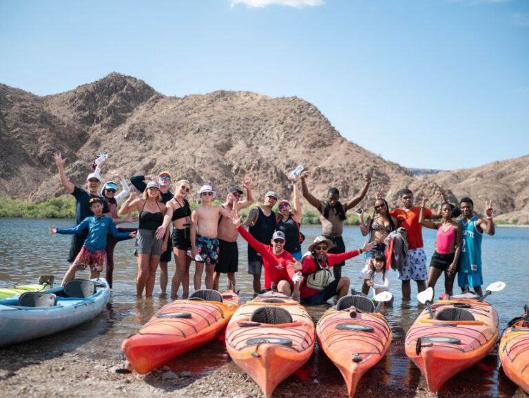 Willow Beach: Black Canyon Kayak Half Day Tour-No Shuttle