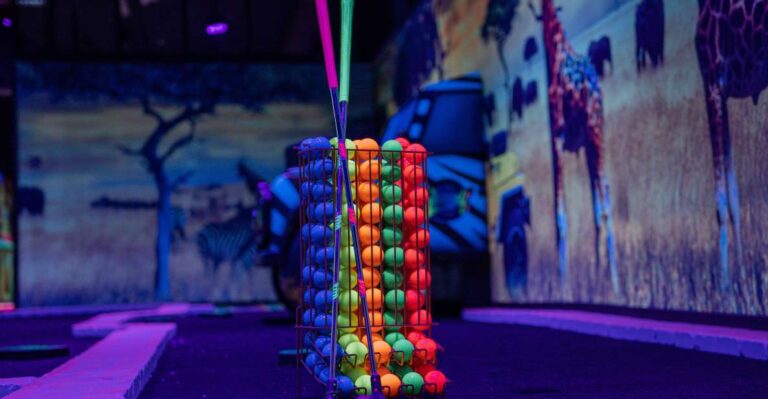 Woop! Glow Golf: Ljubljana Btc City