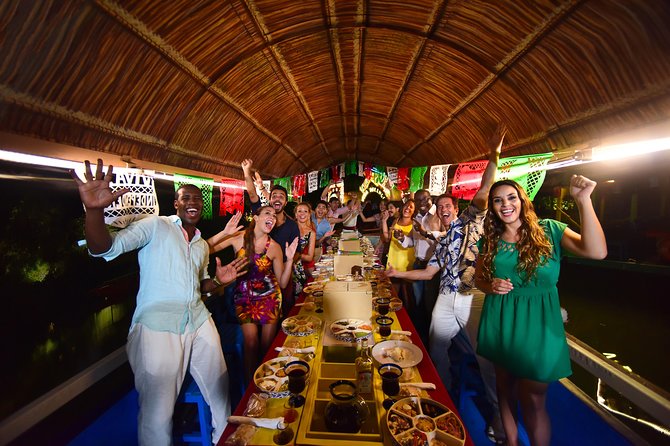 1 xoximilco boat tour of cancun canals with dinner show Xoximilco Boat Tour of Cancun Canals With Dinner, Show