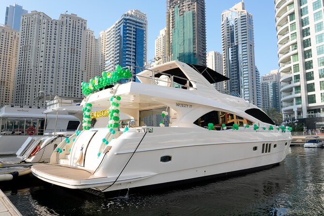 Yacht Rental in Dubai Majesty 77ft