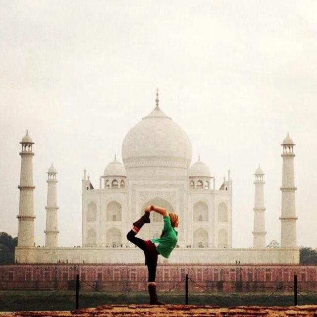 Yoga Tour In The Dhed of Taj by Certified Instructor in Agra