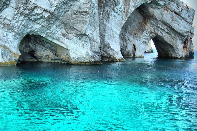 Zante Cruise to Blue Caves & Navagio Photo Stop With Bus Transfer